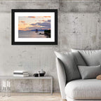 Itsukushima Torii Gate Sunset Wall Art