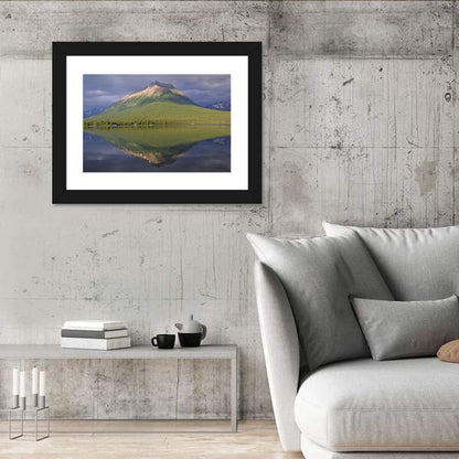 Mount Tanalian from Lake Clark Wall Art