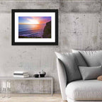 Uluwatu Temple Sunset Wall Art