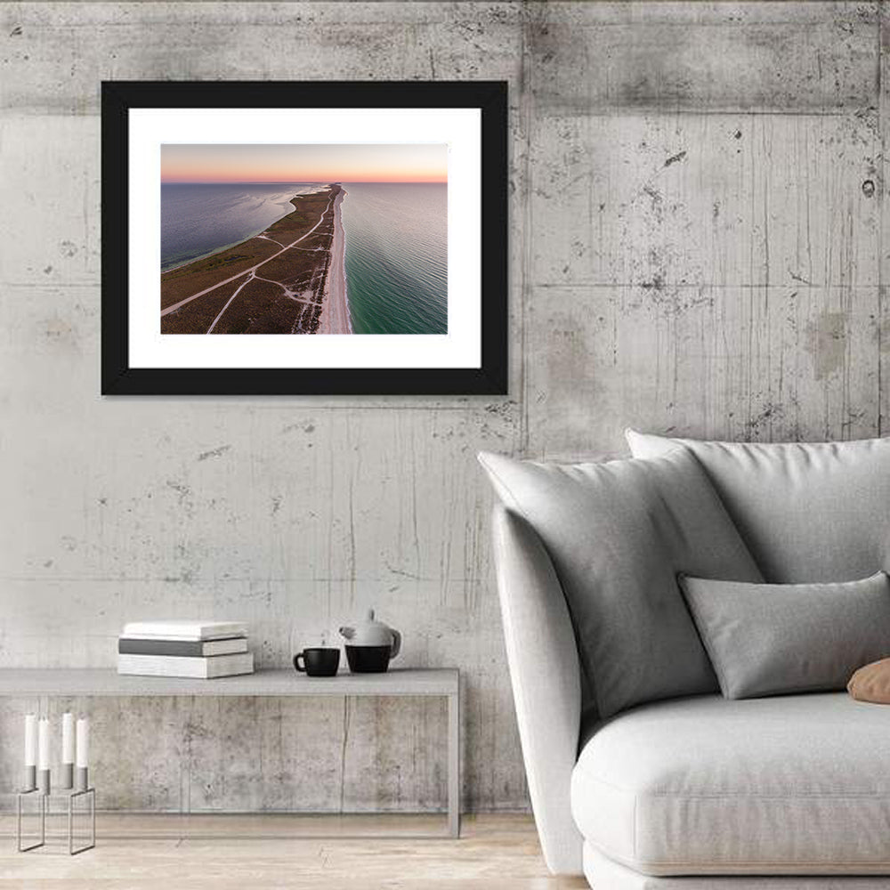 Byriuchyi Island Coastline Wall Art