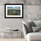 New York Twilight Cityscape Wall Art