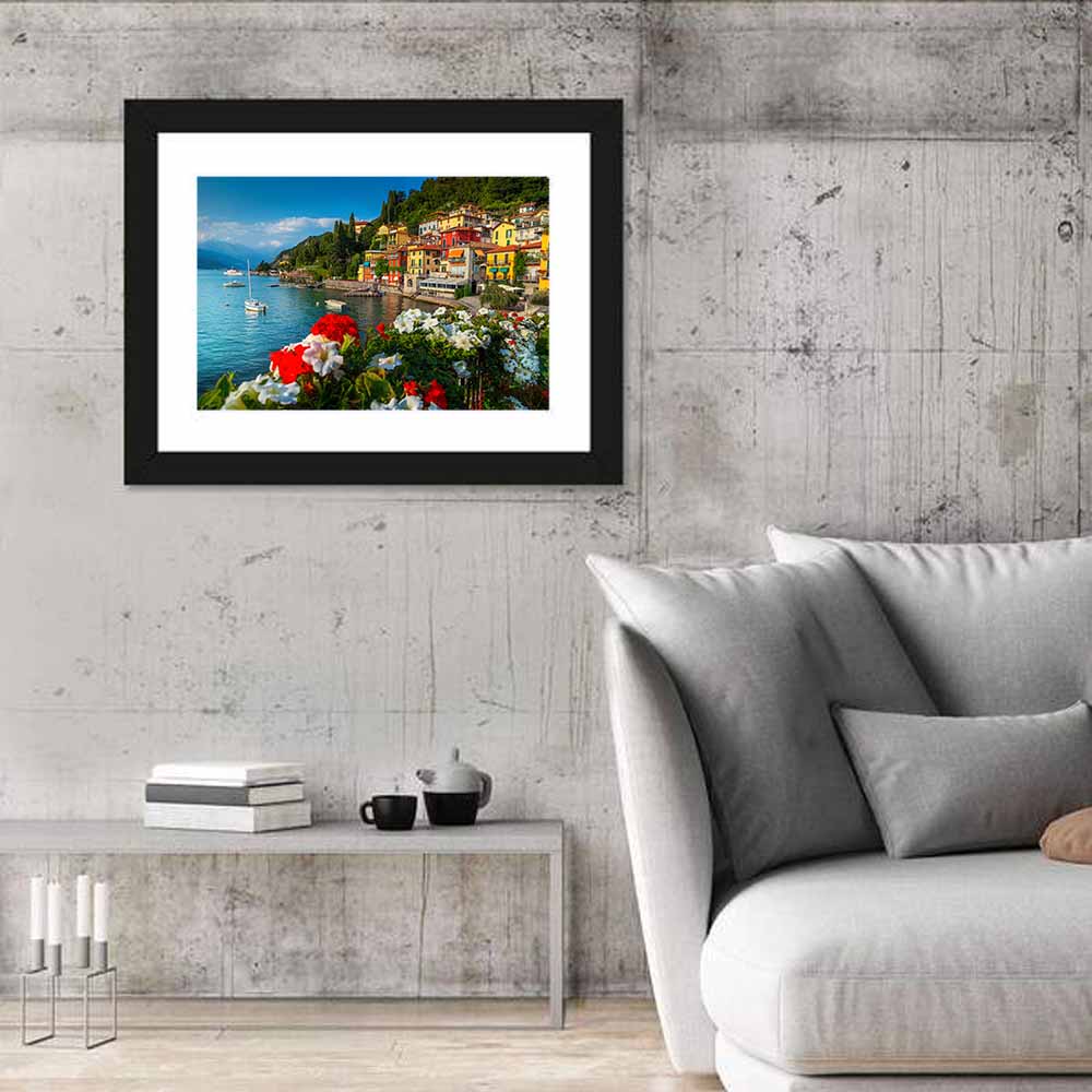 Varenna Harbor, Lake Como Wall Art