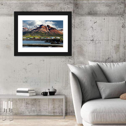 East Fjords Harbor Village Wall Art