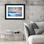 Milky Way Over Frozen Shore Wall Art