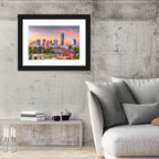 Oklahoma City Golden Hour Skyline Wall Art