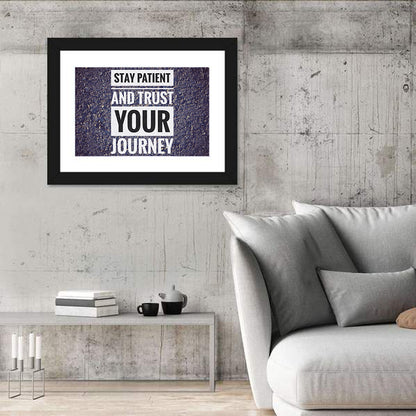 Trust Your Journey Wall Art