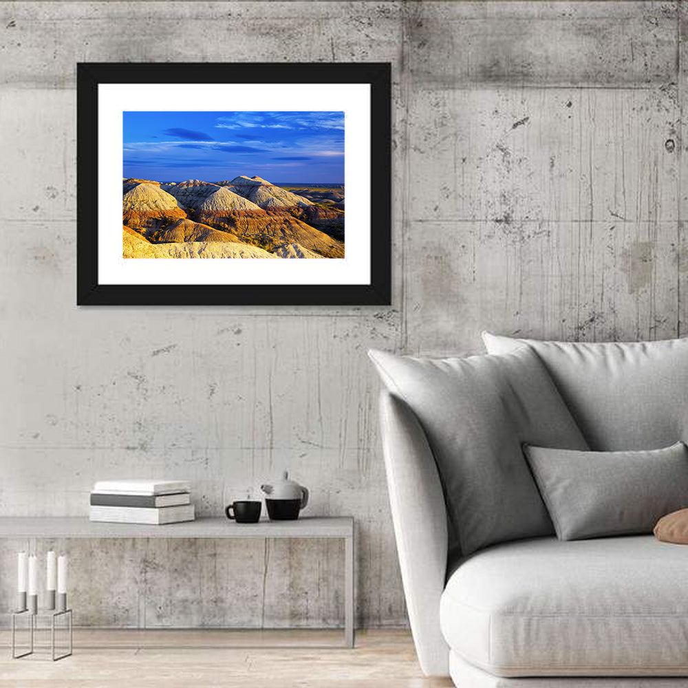 Badlands National Park Golden Hour Wall Art