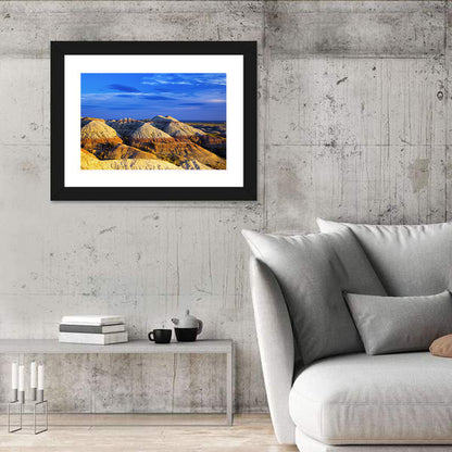 Badlands National Park Golden Hour Wall Art