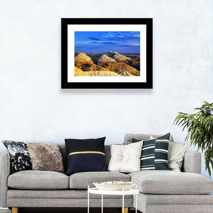 Badlands National Park Golden Hour Wall Art