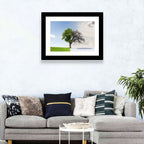 Summer to Winter Split Tree Wall Art
