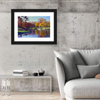 Deering Oaks Autumn Pond Wall Art