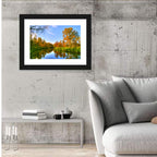 Autumn River Wall Art