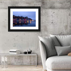 Tobermory Harbour at Twilight Wall Art