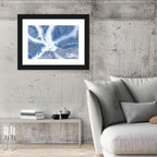 Birds-eye Ski Resort Landscape Wall Art