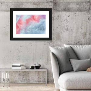 Cotton Candy Abstract Wall Art