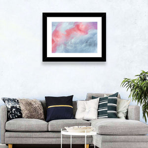 Cotton Candy Abstract Wall Art