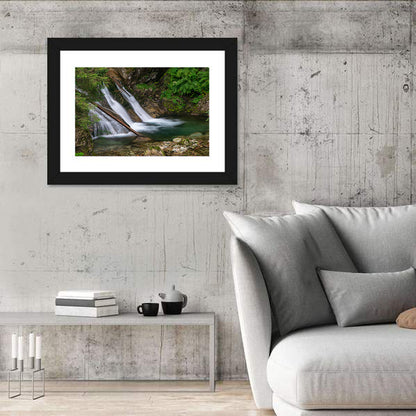 Mount Mickiewicz Waterfall Wall Art