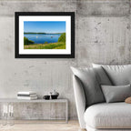 Anchored Sailboats at Llyn Brenig Wall Art