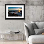 Thor's Well Sunset, Oregon Coast Wall Art