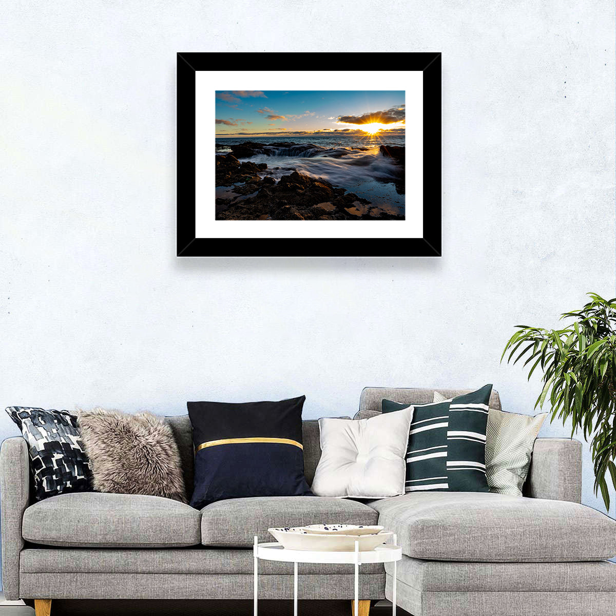 Thor's Well Sunset, Oregon Coast Wall Art