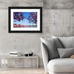 Washington Monument with Cherry Blossoms Wall Art