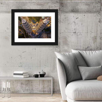 Petronas Twin Towers Kuala Lumpur Golden Hour Wall Art
