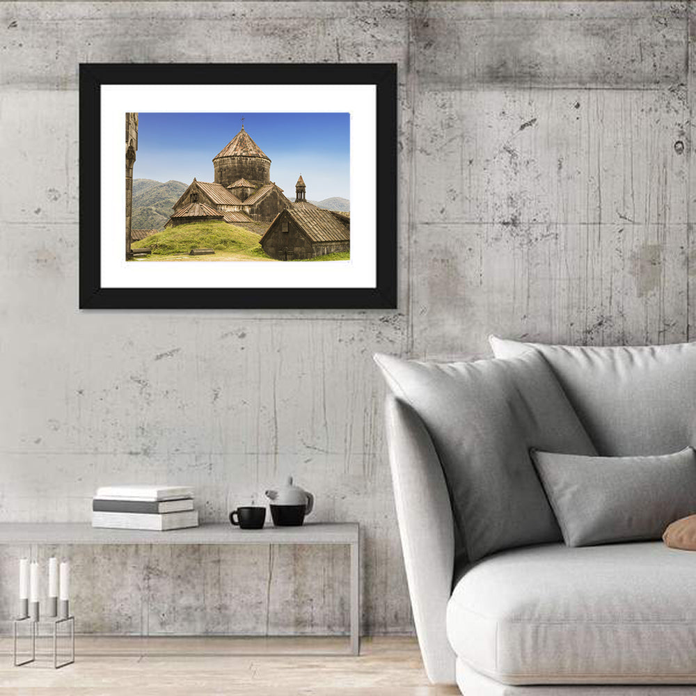 Haghartsin Monastery Stone Dome Wall Art in a room, landscape
