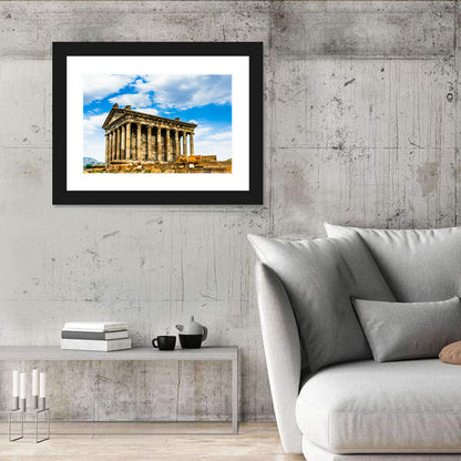 Temple of Garni Vintage Landscape Wall Art
