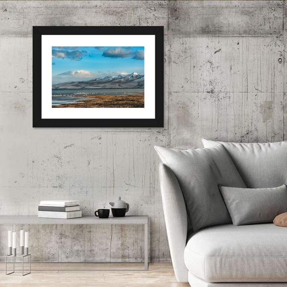Lake Manasarovar Shoreline Wall Art