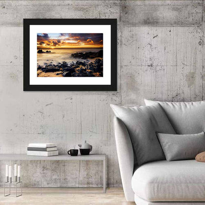 Phillip Island Sunset Silhouettes Wall Art