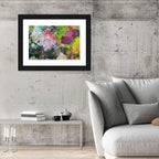 Hand Drawn Abstract Palette Wall Art
