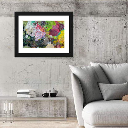 Hand Drawn Abstract Palette Wall Art