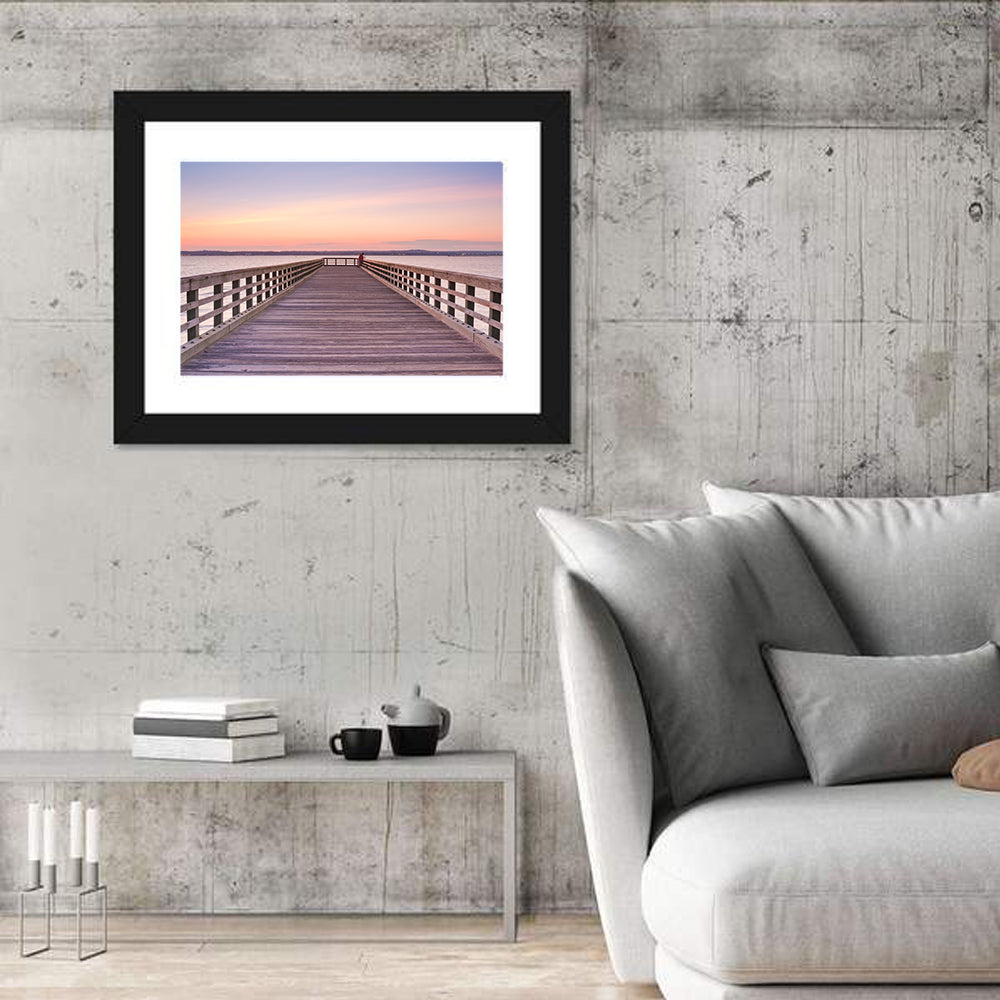 New Haven Wooden Pier Wall Art