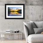Amazon River Sunset Reflection Wall Art
