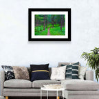 Lush Virginia Forest Trail Wall Art