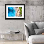 Bali Aerial Beach View Wall Art