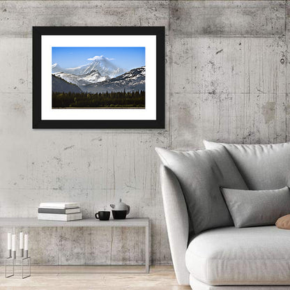 Glacier Bay Snow-capped Peak Wall Art