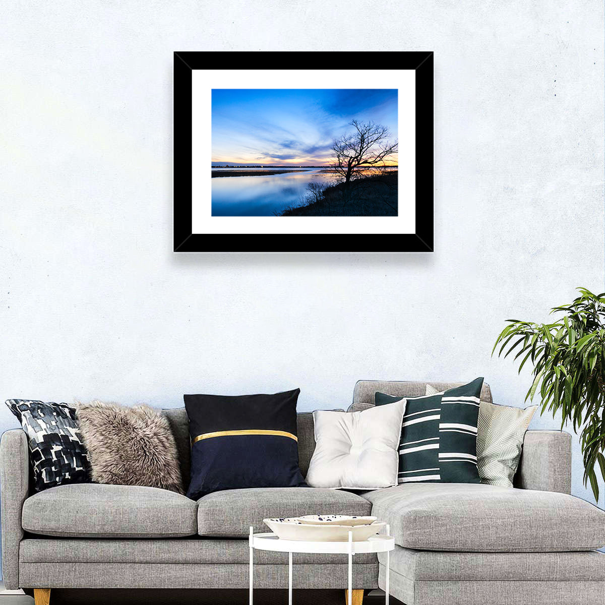 Lake Bemidji Twilight Wall Art