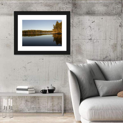 Walden Pond Reflection Wall Art