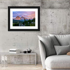 Cortina Dolomites Golden Hour Wall Art