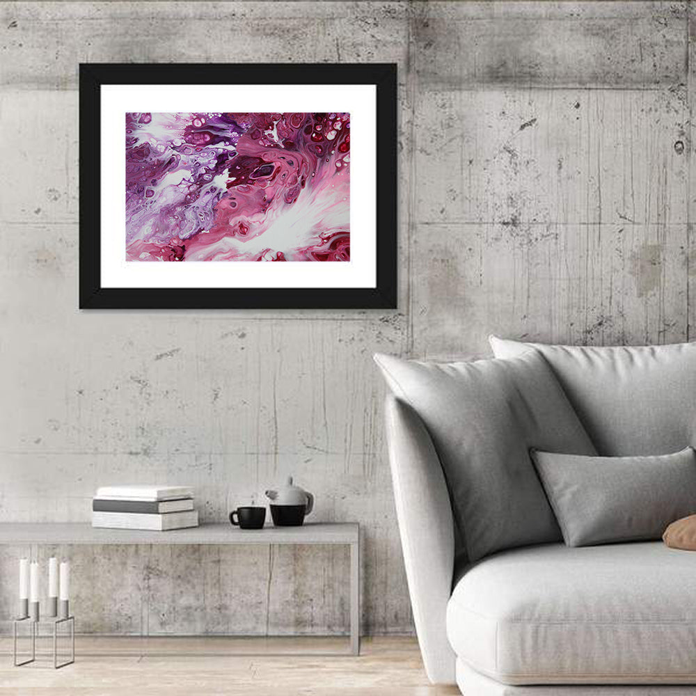Flowing Bubbles Abstract Wall Art