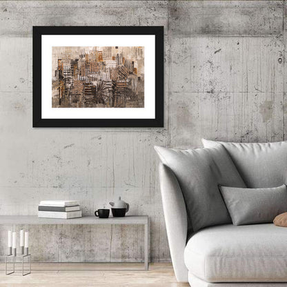 Skyline Strokes Wall Art