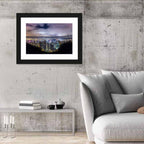 Hong Kong Skyline at Night Wall Art