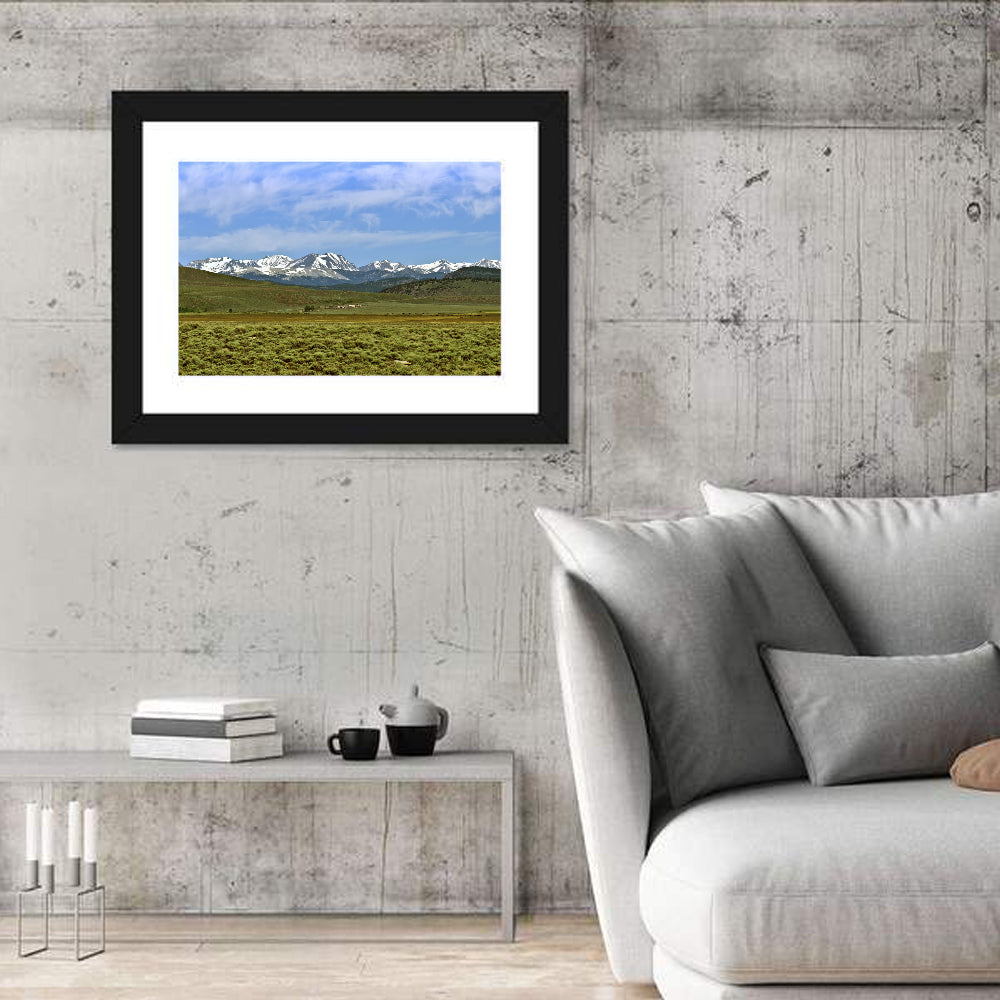 Sierra Nevada Sagebrush Plains Wall Art