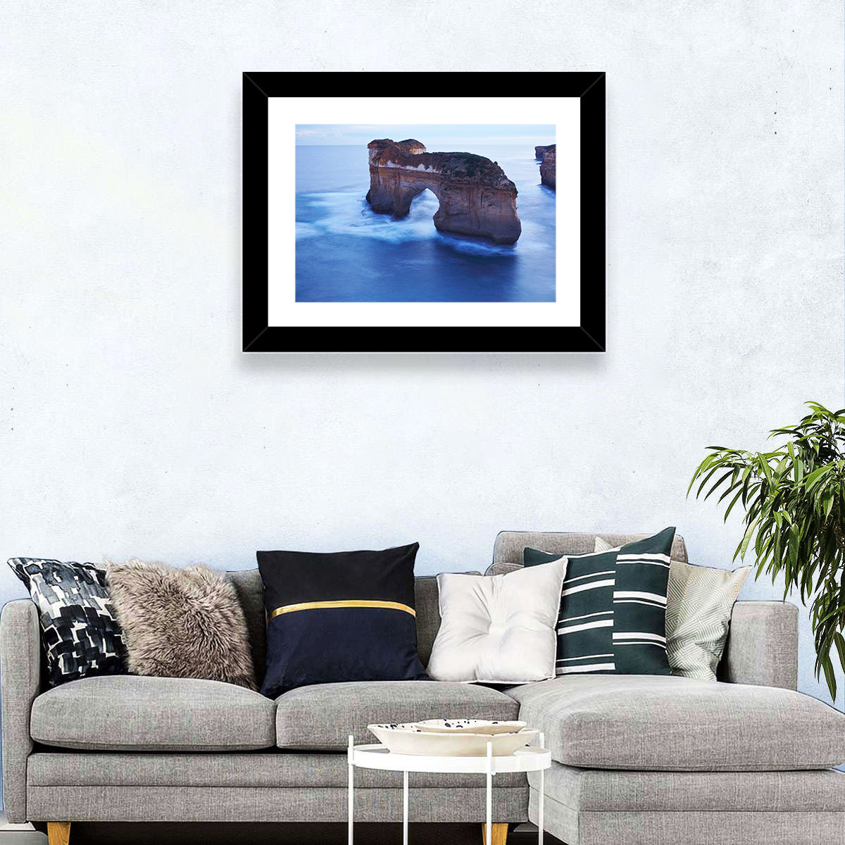 London Arch Ocean Cliffs at Dawn Wall Art