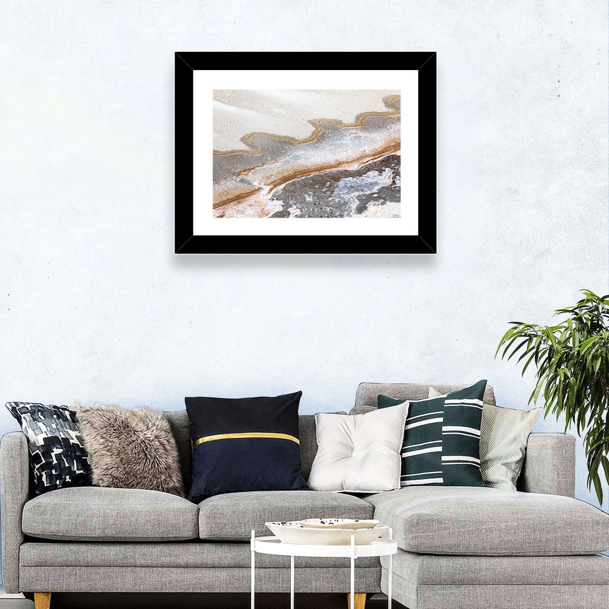 Lake Eyre Salt Flats Wall Art
