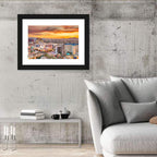 Las Vegas Strip Sunset Cityscape Wall Art
