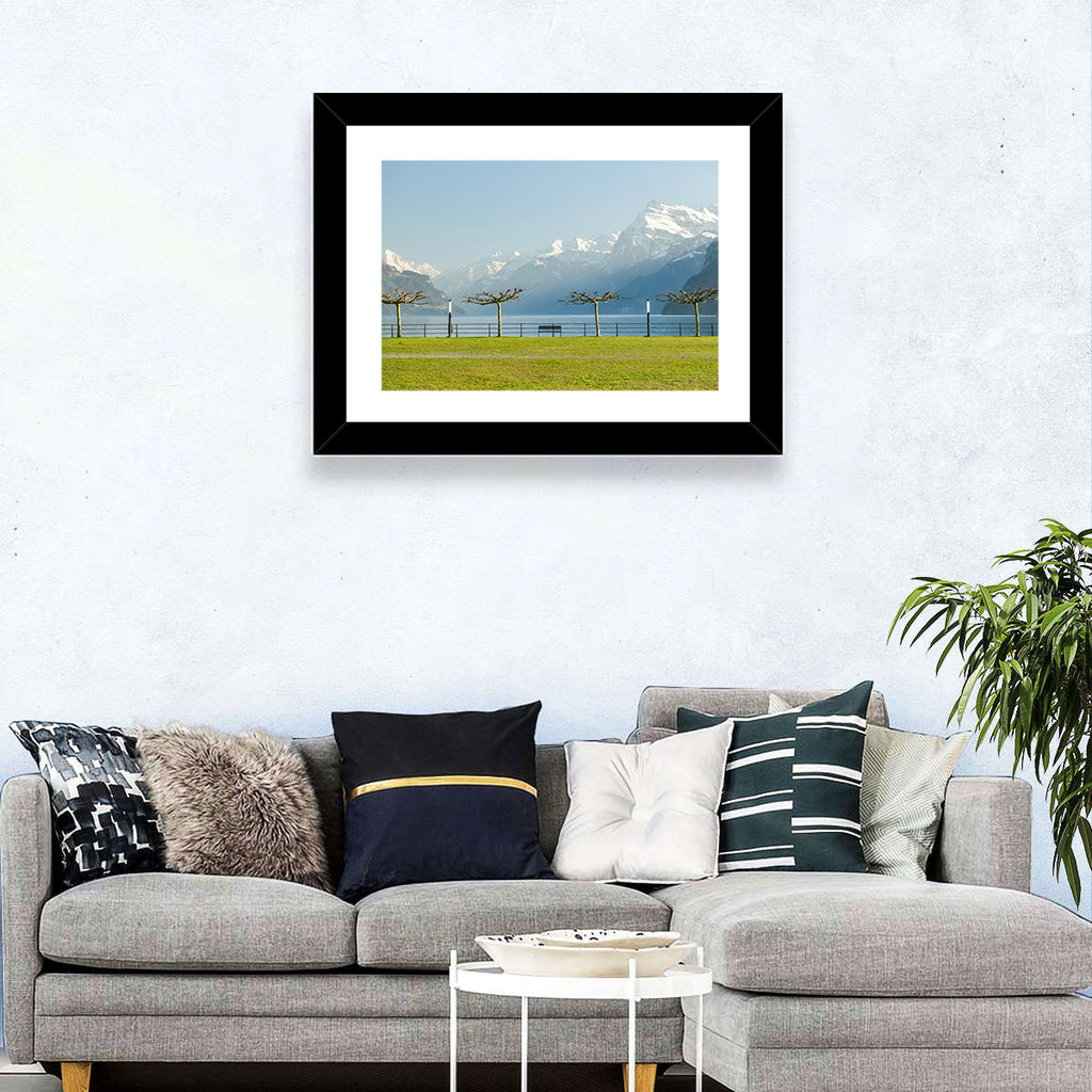Lake Lucerne Landscape Wall Art