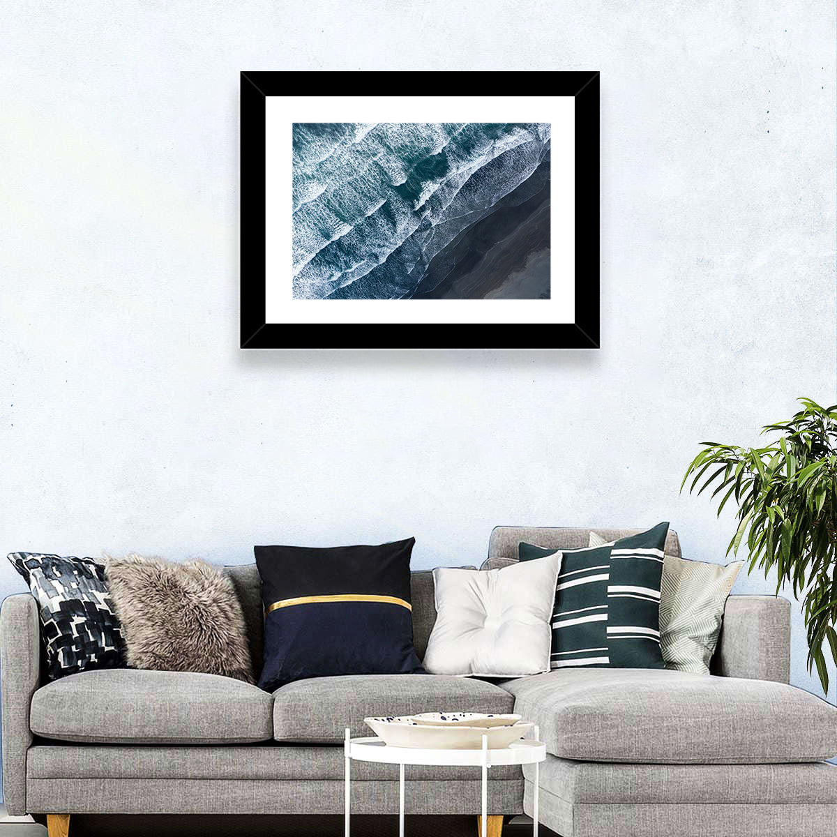 Atlantic Ocean Waves Wall Art