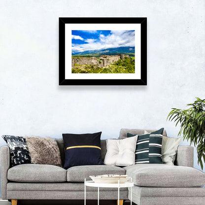 Gjirokastër Fortress Over Drino Valley Wall Art